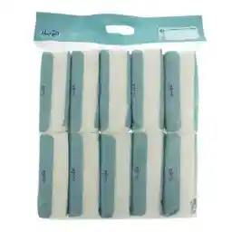 دستمال کاغذی هوبار مدل White بسته ده عددی