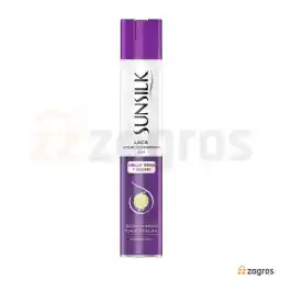 اسپری نگهدارنده حالت مو سان سیلک مناسب موهای رنگ شده و آسیب دیده 400 میل