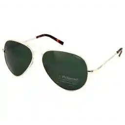 عینک آفتابی POLAROID (PLD1017/S) طلایی بزرگسالان با لبه پلاریزه