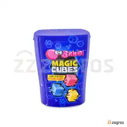 آدامس میوهای بیگ بابل Big Babol مدل Magic Cubes وزن 86 گرم