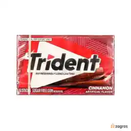 آدامس بدون قند تریدنت با طعم دارچین بسته 14 عددی
