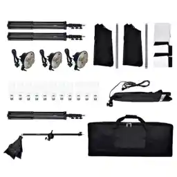 کیت سه شاخه هولدر 5 لامپ سرامیکی Diamond Continuous Lighting 5 Lamps