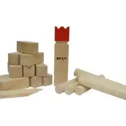 Bex Sport Original Kubb Red King - Rubberwood