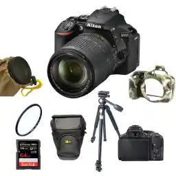 دوربین نیکون Nikon D5600 Kit 18-140mm f/3.5-5.6G VR+لوازم جانبی