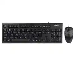 کیبورد و ماوس باسیم ای فورتک مدل KR-8520D A4Tech KR-8520D Keyboard and Mouse