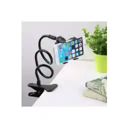 نگهدارنده گوشی آکروبات مشکی RNG Shopping با سر متحرک و گیره میز گوشی کناری داخل خودرو