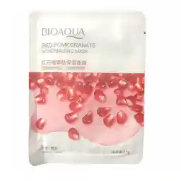 ماسک ورقه ای صورت بایو آکوا حاوی عصاره انار وزن 25 گرمی