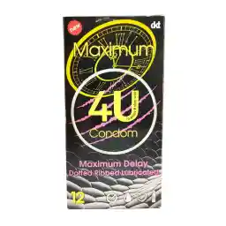 کاندوم فور یو مدل Maximum - بسته 12 عددی