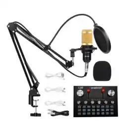 میکروفن کندانسر وسکات Westcott bm800 Mixer به همراه کارت صدا L30