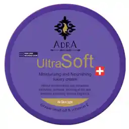 کرم تغذیه کننده و مرطوب کننده دست و صورت آدرا حاوی روغن هسته انگور حجم 200 میل