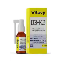 اسپری ویتامین D3k2 Vitavy 20 میلی لیتر (140 پاف)