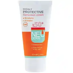 کرم ضدآفتاب نئودرم مدل Highly Protective Invisible SPF50، حجم 50 میلیلیتر
