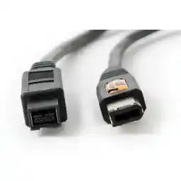 کابل Tether Tools TetherPro FireWire 800/400-9 to 6 pin, 15',BLK