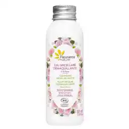 محلول پاک کننده آرایش طبیعی و ارگانیک فلورانس حاوی عصاره گل رز حجم 50 میل