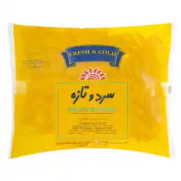 سیب زمینی طلایی منجمد سرد و تازه مقدار 750 گرم