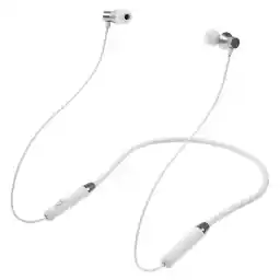 هندزفری بلوتوث گردنی لنوو سفید Lenovo HE05 Bluetooth Headphones Wireless