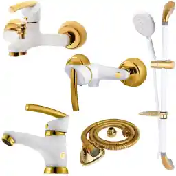 ست شیرآلات دزلی مدل ویکتوریا نایس مجموعه 5 عددی ست شیرآلات دزلی مدل ویکتوریا نایس مجموعه 5 عددی