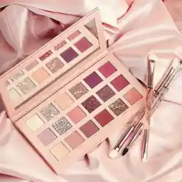 پالت سایه چشم 18 رنگ هدی موجی مدل Nude