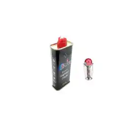 مایع فندکی زیپو بنزینی 125 میلی لیتری سبز ایکس لایت + سنگ فلینت زیپو