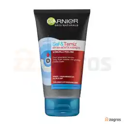 اسکراب لایه بردار زغالی ضد جوش سر سیاه گارنیر حجم 150 میل