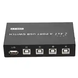 دیتا سوییچ چهار پورت USB دستی USB 2.0 4-Port Manual Swith