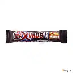 شکلات اتی مدل Maximus Loading Bar حاوی تکه های بادام زمینی 50 گرم