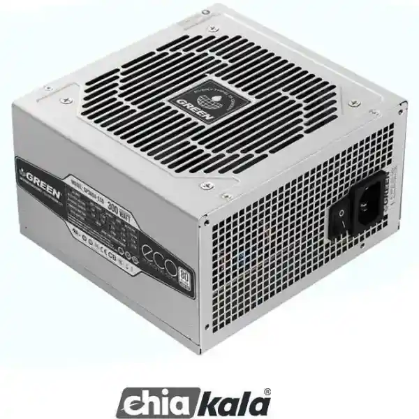 منبع تغذیه کامپیوتر Green مدل GP300A-ECO REV3.1 Green GP300A ECO Power Supply