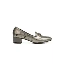 Pierre Cardin® | Pc-51902-3076 چاپ پلاتین - کفش پاشنه دار زنانه