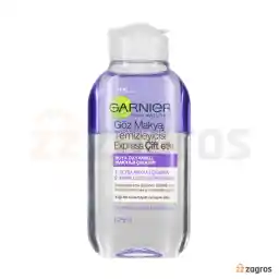 محلول پاک کننده آرایش چشم گارنیر مدل دو فاز حجم 125 میل