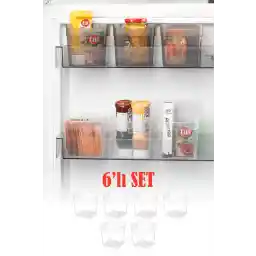 جعبه سازمان دهنده یخچال وینف 6 تکه سفید