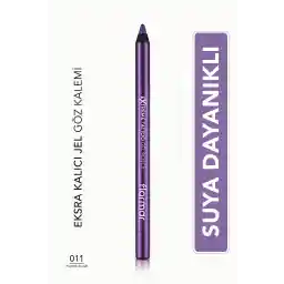 مداد چشم دائمی فلورمار لومینوس (MOR) - مداد ژل اکستریم تاتو - 011 بنفش بلیز - 8682536041188