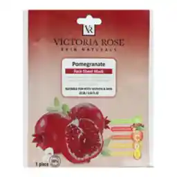 ماسک صورت ویکتوریا رز حاوی عصاره انار حجم 25 میل
