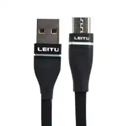 کابل شارژ و انتقال دیتا لیتو مدل Leitu LD-10 (micro USB) مشکی