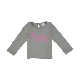 تی شرت نوزادی دخترانه ال سی وایکیکی مدل 1S16392Z1-CT3-GREYMelange
