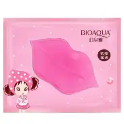 قناع الشفاه Bioaqua يحتوي على الكولاجين وخلاصة الفراولة ، يزن 8 جرام