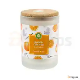 شمع معطر ایرویک با رایحه پرتقال و عود 185گرم