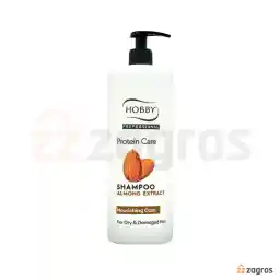 شامپو سر هوبی سری Protein Care حاوی عصاره بادام مناسب موهای آسیب دیده و خشک 1000 میل