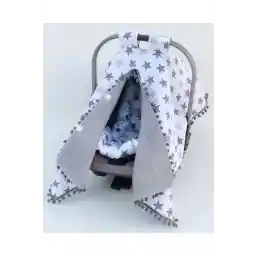 روکش و کوسن کالسکه دولایه کالسکه دو لایه 100% پنبه ای FG Store