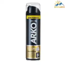 فوم اصلاح آرکو مدل Gold power حجم 200 میل