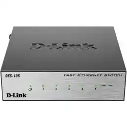 سوییچ 5 پورت دسکتاپ دی-لینک مدل DES-105 D-Link DES-105 5-Port Desktop Switch