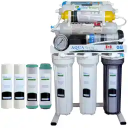 دستگاه تصفیه کننده آب آکوآ اسپرینگ مدل NF3700 به همراه فیلتر مدل مجموعه 4 عددی