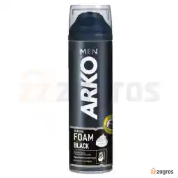 فوم اصلاح آرکو مدل Black حجم 200 میل
