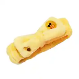 هدبند زنانه مدل میشا - رنگ زرد