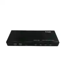 سوییچ HDMI KVM چهار پورت D-Link مدل DKVM-410H D-Link DKVM-410H 4 port USB KVM HDMI Switch