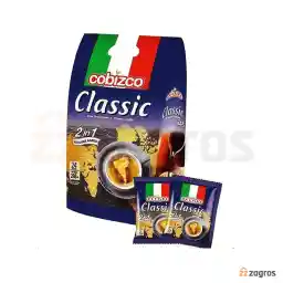 کافی میکس کلاسیک 2 در 1 کوبیزکو بدون شکر بسته 24 عددی