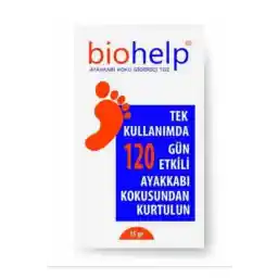 پودر پیشگیرانه خوشبو کننده کفش BİOHELP 12 Pack 120 روز موثر
