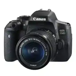 دوربین عکاسی کانن دست دوم CANON EOS 750D Kit EF-S 18-55mm F/3.5-5.6 IS STM (شات 17000)