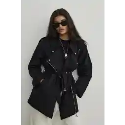 کاپشن دوچرخه سواری مشکی مایا کالکشن Saud