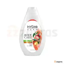 شامپو بدن کرمی هیدرودرم با رایحه هلو و آرگان 500 میل