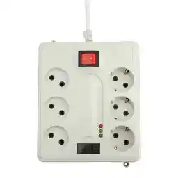 چند راهی برق و محافظ پارت الکتریک کد 20607